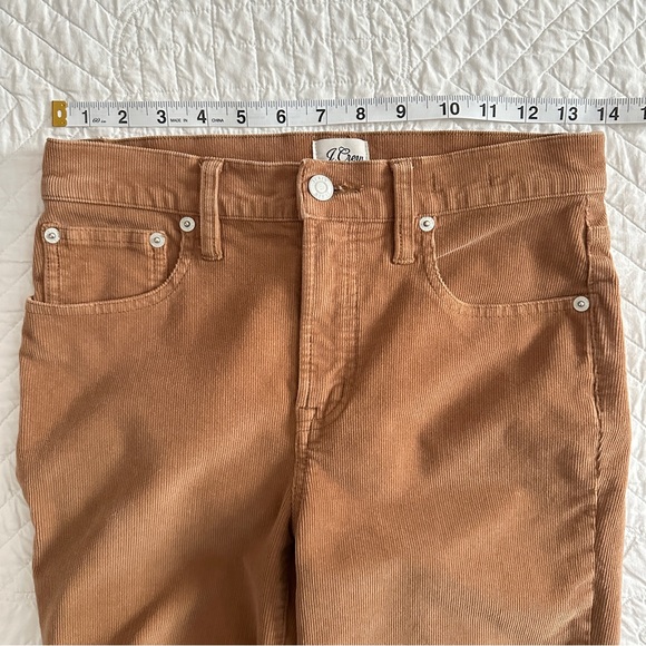 J. Crew Women's Vintage Slim Straight Leg Corduroy Pants Size 26 - Picture 7 of 15